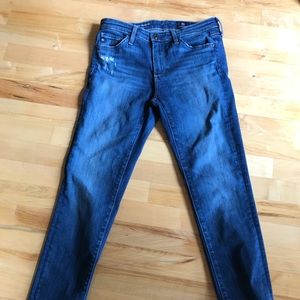 AG Stevie Slim Straight Ankle